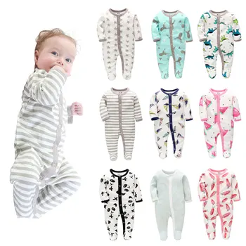 Herenice Newborn Children Knitted Cute Cartoon Animal Romper Boy Clothes Kids Jumpsuit Girl Clothing Infant Baby Overalls Outfit