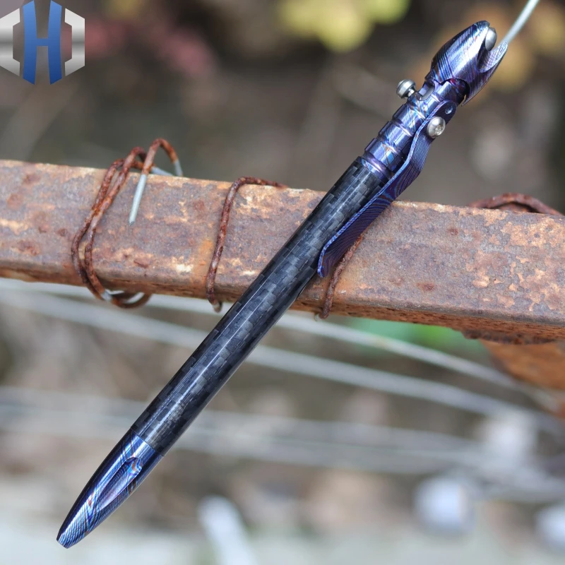 Ручка для самообороны из титанового сплава Mitsubishi UMR-83 ручка с углеволокном EDC тактическая ручка