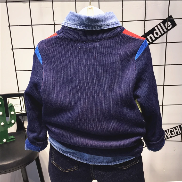 Childrenswear Autumn New Products Korean-style BOY'S Knitted Sweater Ah12105 C31001 C12259