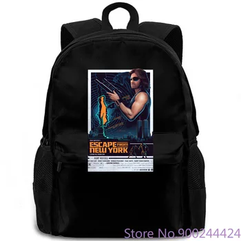 

Escape From New York V2 White Movie Poster All Sizes S-3XL Summer Brand Fitness Body Building backpack