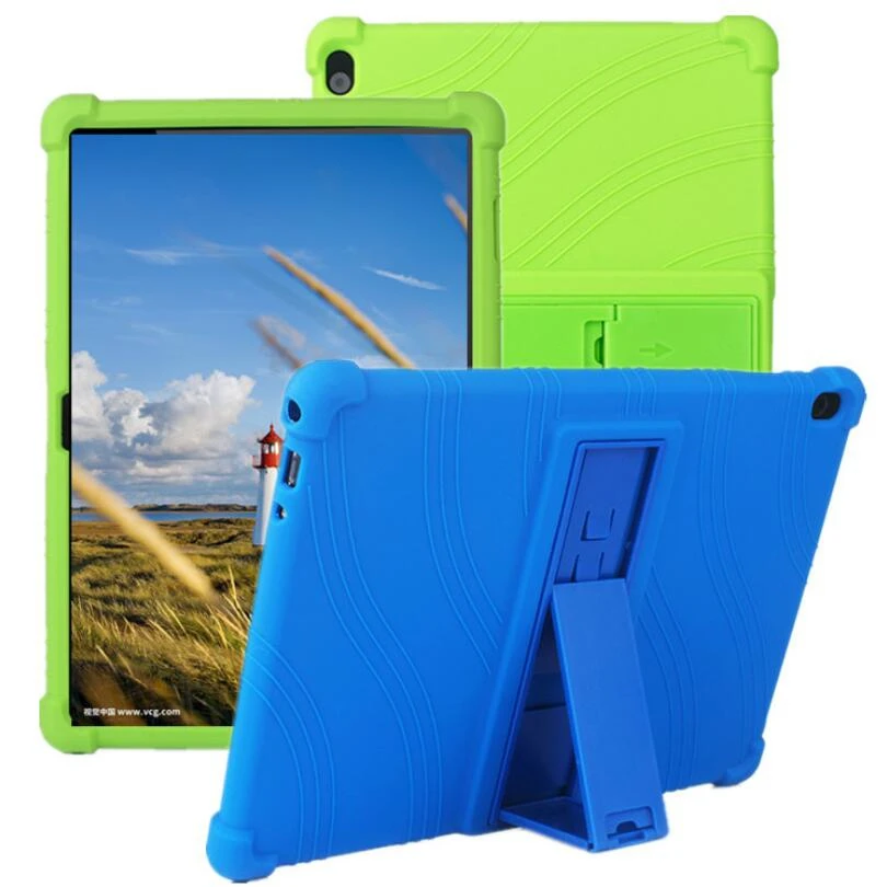 Silicon Case For Lenovo Tab P10 TB-X705L TB-X705F 10.1" Tablet Stand Soft Cover M10 TB-X605F TB-X605L | Компьютеры и офис