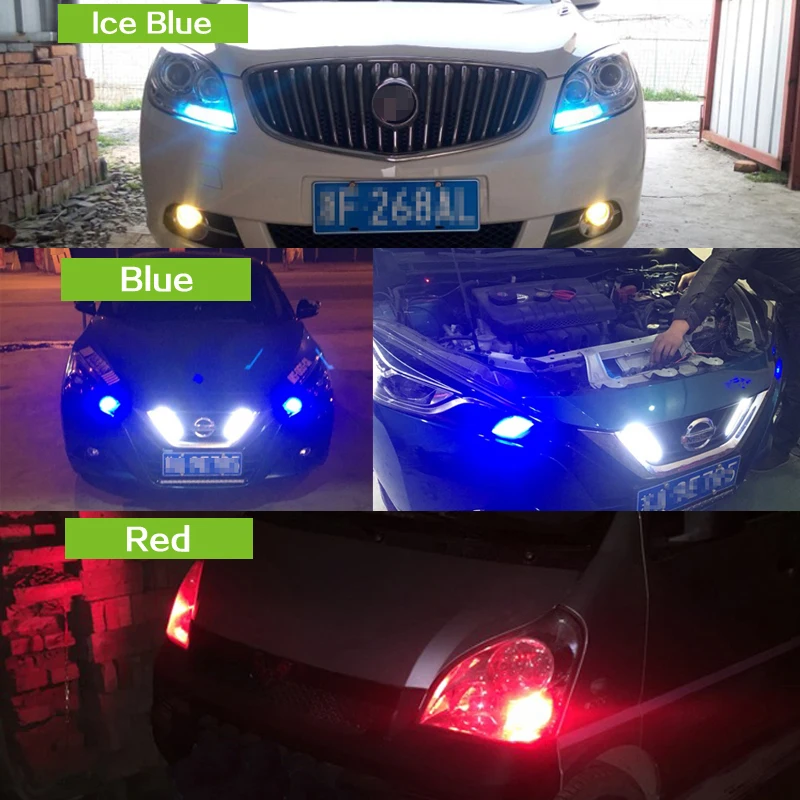 2x Canbus ��� ��� ���� �ڵ� LED ���� ���õ� �� �ְ� ����� DRL ����, WY21W W21W T20 PY21W BAU15S P21W BA15S