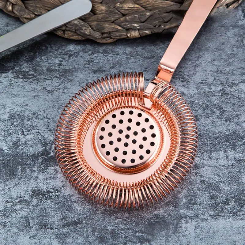 Нержавеющая сталь бартендинг льда фильтр бытовой DIY коктейльное ситечко бартендинг специальные инструменты для бара