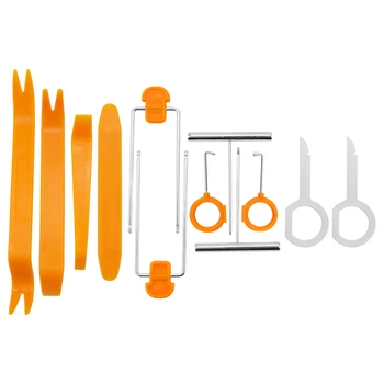 

12Pcs Tools Car Disassembly Tool 4 Pcs Audio Removal Trim Panel Dashboard Interior Trim 7 Pcs Removal Repair Tools for Auto