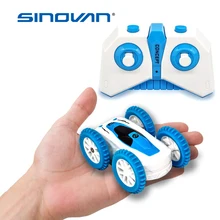 Sinovan Мини RC Автомобиль 2,4G 4CH трюк Дрифт деформация багги автомобиль рок-гусеничный ролл автомобиль 360 градусов флип робот игрушечные машинки RC для детей
