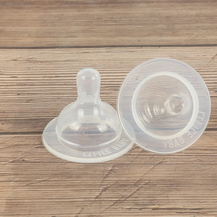Wide Aperture Lengthen Heightening Pacifier Solid Pacifier Baby Silicone Nipple