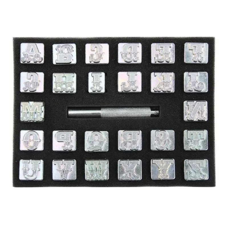  26 Letter Alphabet Metal Sealing Wax Stamp Set DIY Exquisite Design Wide Range of Applications Craf - 4.00008E+12
