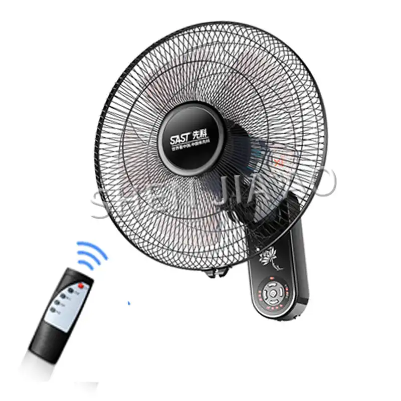 16 Wall mounted fan with remote control