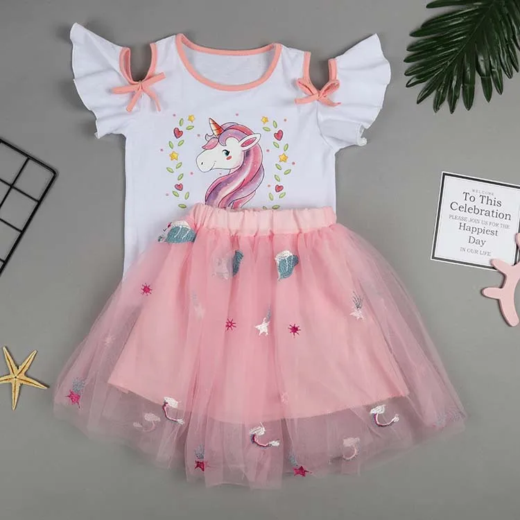 girls unicorn tracksuit