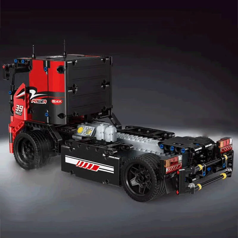 15002 RC гоночный грузовик Technic MOC 8041 кирпичи с мотором 42041 Супер автомобиль