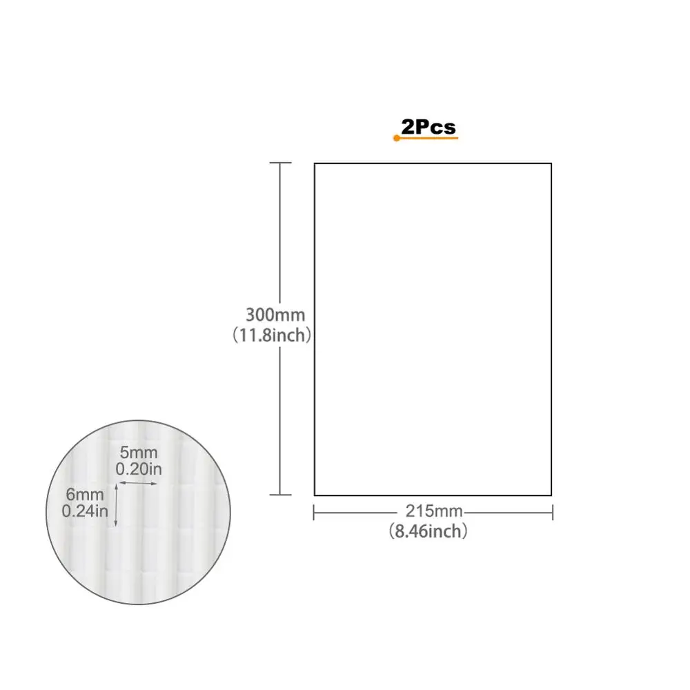 Пластификаторная крыша ABS 2 шт. лист 215 мм x 300 белый архитектурный ABS37|Наборы для