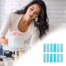 3 шт. скребок для крема украшения торта шпатели для мастики для края торта Гладкий крем украшения DIY кухонный инструмент, для торта