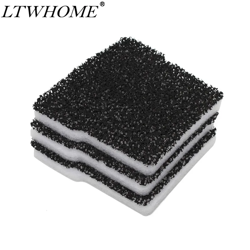 

LTWHOME Replacement Carbon and Wool Filter Pads Set Fit for Blagdon Mini-Pond