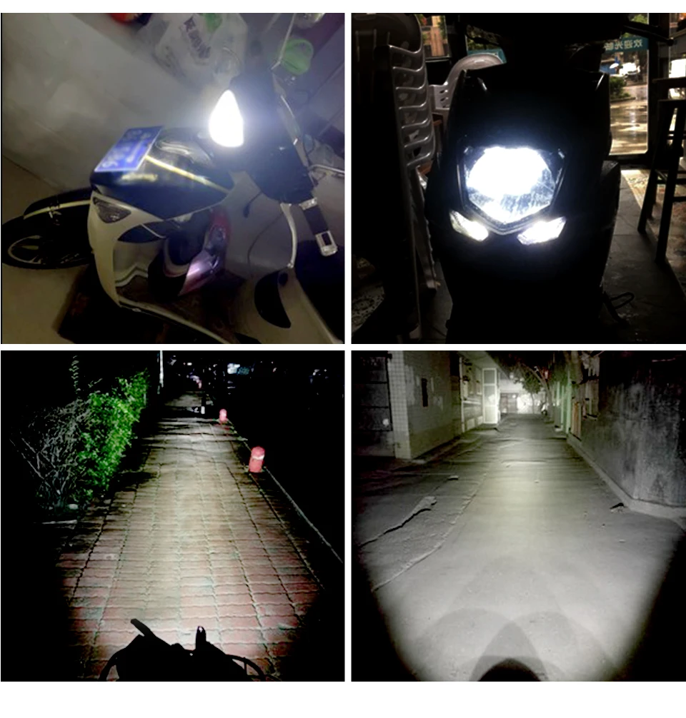 20W 40W Led moto rcycle фара скутер лампа H4 Ba20d 6500k свет вездеход мотоцикл rbike аксессуары фары Led para moto 12-24V