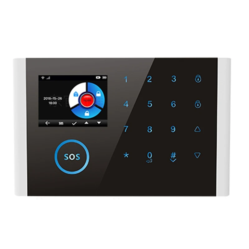 

Wifi Gsm Wireless Home Business Burglar Security Alarm System App Control Siren Pir Window Smoke Sensor Doorbell