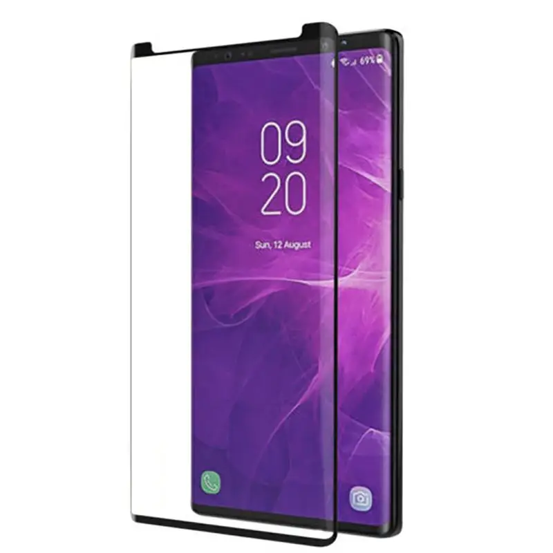 Жидкое закаленное стекло УФ полный клей для Samsung Galaxy S10 S9 S8 Plus Note8 Note9 S7 Edge пленка