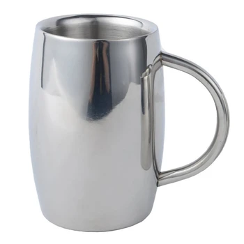 

Stainless Steel Mug Coffee Beer Cup Double Wall Water Mug Traveling Outdoor Camping Spots Mugs for Home Bar