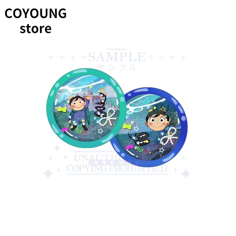 

Japanese Anime Ranking of Kings Cosplay Bojji Kage Cartoon Cute Shiny Quicksand Shake Pendant Decoration Keychain Gifts