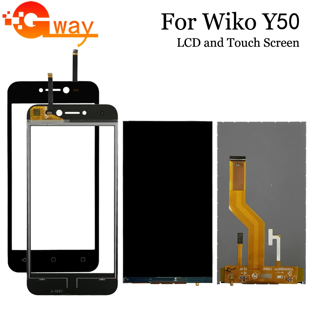 ЖК-дисплей и дигитайзер сенсорного экрана 5 0 дюйма для телефона Wiko Y50 | Мобильные