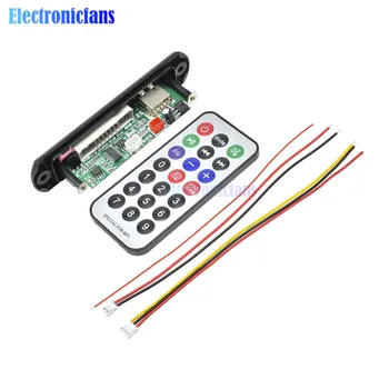 

Car TF Card Version USB Port Infrared Receiving Module MP3 Decoder Board Module With Remote Control USB FM Aux Radio