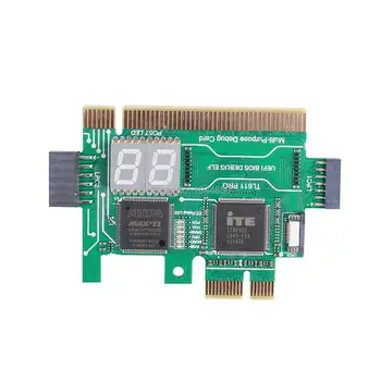 

Motherboard PCI/PCIE/Mini PCIE/LPC PC Analyzer Diagnostic Card for Universal Laptop Desktop Test Post Debug Card