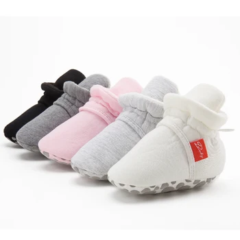 

Newborn Baby Shoes Winter Snow Booties Warm Fleece Girl Todder Shoes Boy Soft Anti-slip Infant Crip Shoes zapatos para bebe