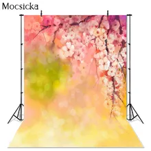 

Mocsicka Abstract Photography Background Shooting Adult Portrait Professional Props Spring Peach Blossom Decoration Studio