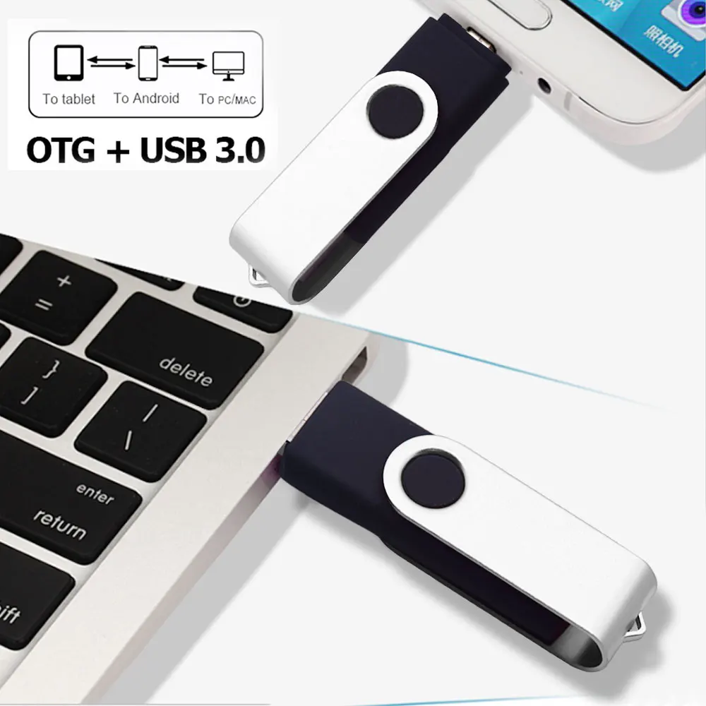 Высокоскоростной микро OTG флеш накопитель USB 3 0 для телефона Android/ПК 4 ГБ 16 8 32