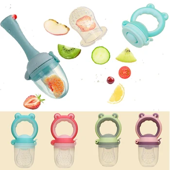 

Baby Pacifiers Feeder Kids Fruit feeding nipple Safe Supplies Nipple Teat Pacifier Bottles Baby nipple Fresh Food Nibbler