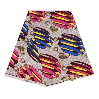 

Polyester ankara wax printed fabric 2020 new African fabric high quality nigerian ghana print wax fabric for sewing dress
