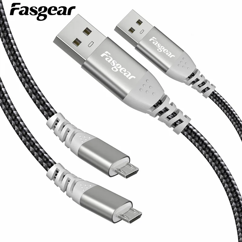 Кабель Micro USB для быстрой зарядки и синхронизации данных 2 шт./лот зарядный кабель