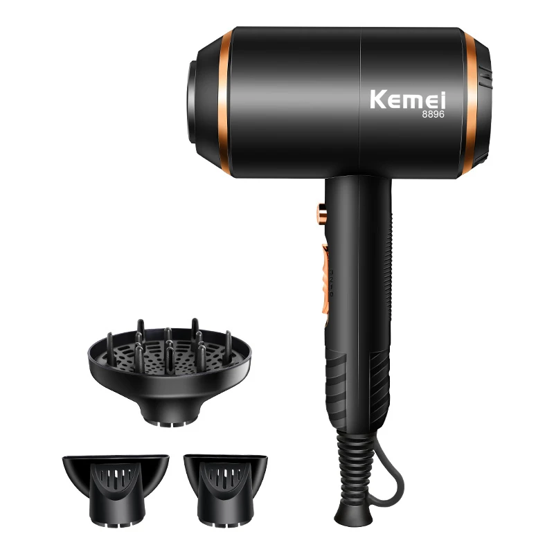 Kemei 4000w Professional Hair Dryer Strong Wind Ionic Blow Dryers Electric Hairdressing
