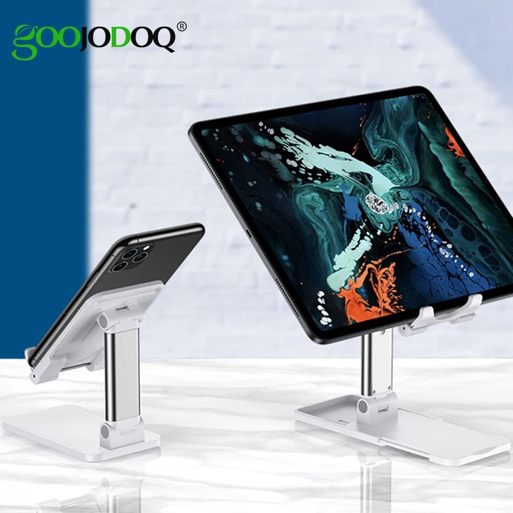 

Desktop Tablet Stand For iPad Pro 11 2020 10.5 Air 3 10.2 Mini Adjustable Foldable Soporte Tablet Holder For iPad Stand
