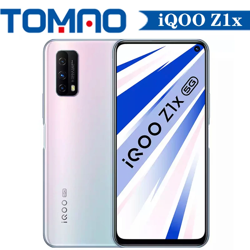 Смартфон Vivo iQOO Z1x 5G Восьмиядерный процессор Snapdragon 765G 6 ГБ 8 ОЗУ 64 Гб 128 256 ПЗУ
