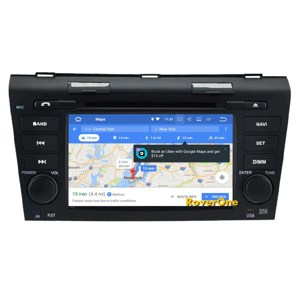 Flash Deal RoverOne Car Media DVD Player For Mazda 3 2003 - 2009 Android 9.0 Octa Core Autoradio GPS Navigation Radio Stereo PhoneLink 12
