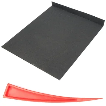 

Paintless Dent Repair Tools Black Window Guard Protect with Felt Paintless Dent Removal Window Curve Wedge for Car Repair