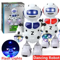 Electronic Smart Space Dancing Robot Singing Music Cool LED Light Dance Robot Interactive Astronaut Toy boy girl friend toy Gift 1
