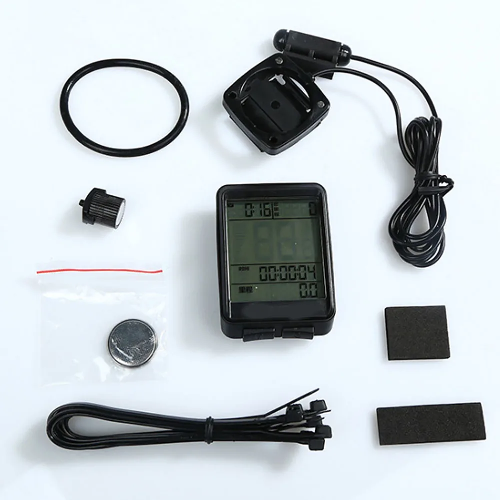 

Wired/Wireless Cycling Waterproof Bike Computer Bicycle LED Speedometer Odometer