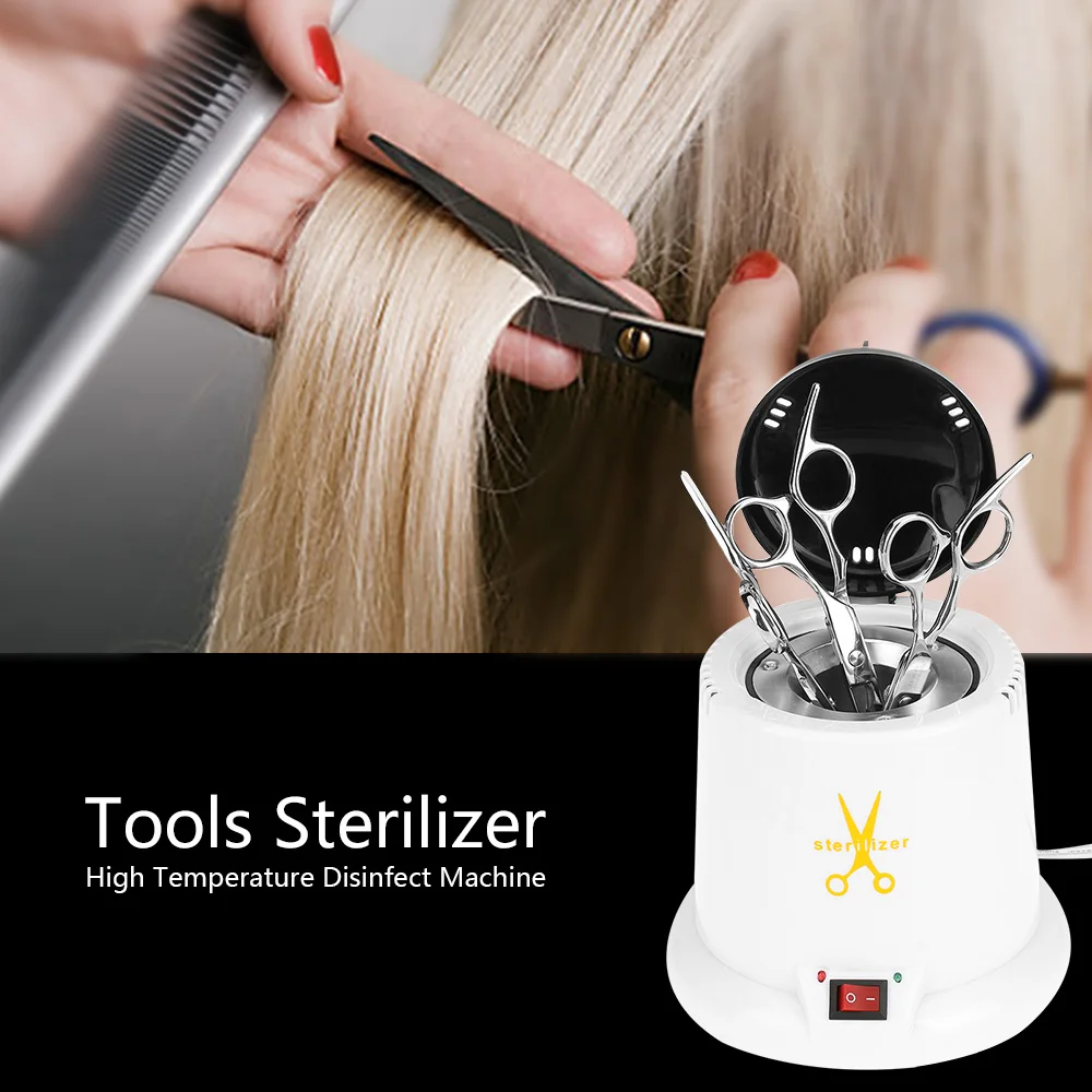 

1Pcs Nail Art Tools Sterilizer High Temperature Disinfect Machine Tattoo Metal Nipper Tweezer Tools Clean Sterilizer Pot Tool