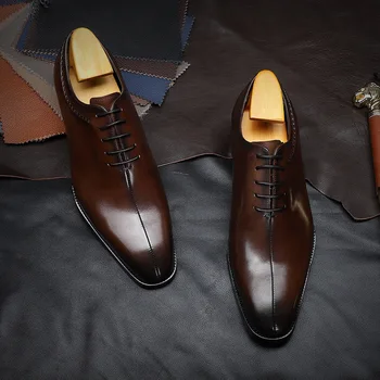 

dress wedding shoes fashion shoes British pointed lace up men's shoes manufacturers wholesale handmade leather shoes