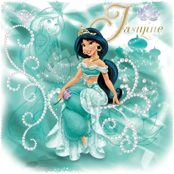 

5D DIY Diamond Painting cartoon princess Diamond Embroidery Full Square/Round Cross Stitch wall art Home Decor gifts for kids