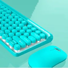 Компьютерная периферийная техника 2,4g Беспроводная клавиатура мышь руководство пользователя Беспроводная мультимедийная клавиатура для ПК коммутерная клавиатура#65
