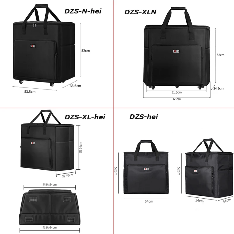 Bubm Desktop Gaming Computer Pc Carrying Case Travel Storage Carrying Bag Computer Main Processor Case And Monitor Storage Bags Aliexpress