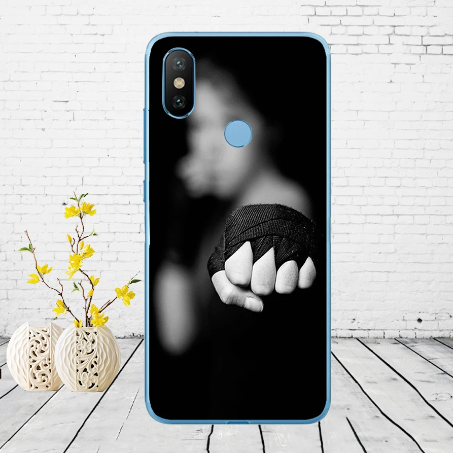 9 50DD Muay тайская борьба бокс Мягкий силиконовый чехол для Xiao mi Red mi 6 6a mi 8 a2 lite note 5 6 pro 7 Case - Цвет: 9