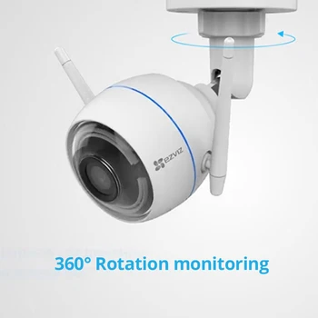 

EZVIZ HIKVISION wifi IP camera outdoor security camera waterproof HD 1080P 30m High frame night vision camera de segurança Eztub