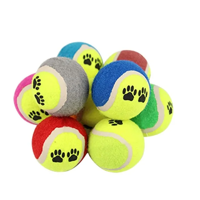 Игрушка для питомца, собаки, кошки, мяч, резиновая собака, Жевательная собака, геометрические безопасные игрушечные шарики, маленькая собака, большой продукт, игрушка для дрессировки собак - Цвет: Белый