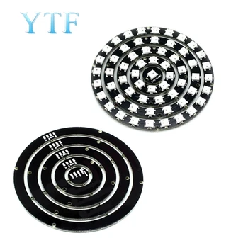 

61 Bits 61X WS2812 5050 RGB LED Ring Lamp Light with Integrated Drivers FZ1583