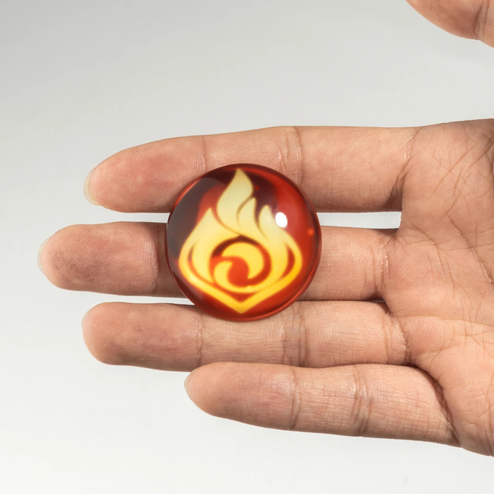 Genshin Impact Eyes Of God Badge Pin Cosplay Game Souvenir Collection Brooch Pins Accessories Props