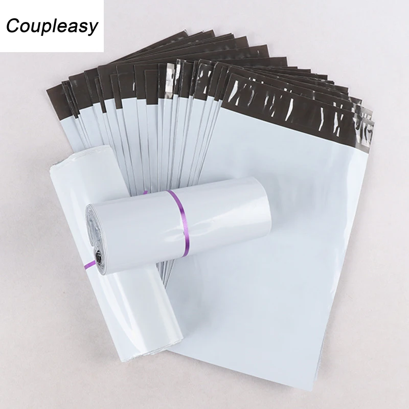 Small Plastic Courier Bag 10Pcs Self Seal Adhesive