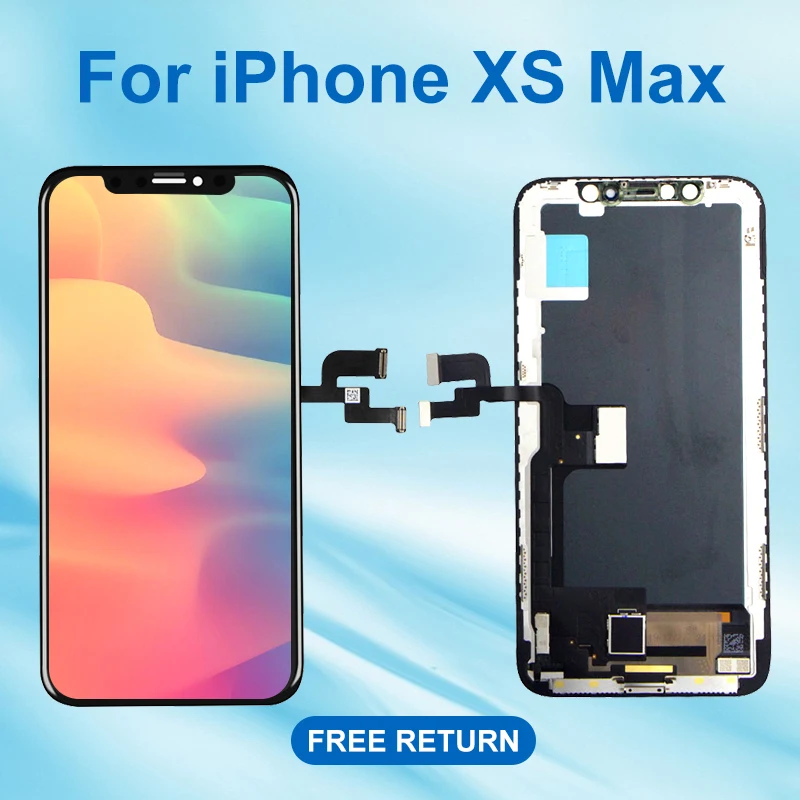 

JK incell GX OLED For iPhone X XR XS Max LCD Screen Replacement For iPhone 11 Pro Max Display With 3D Touch Assembly True Tone